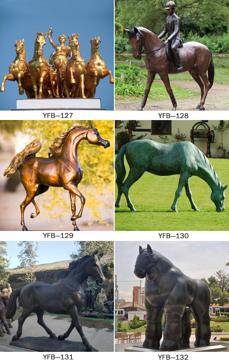 horse statue ornaments