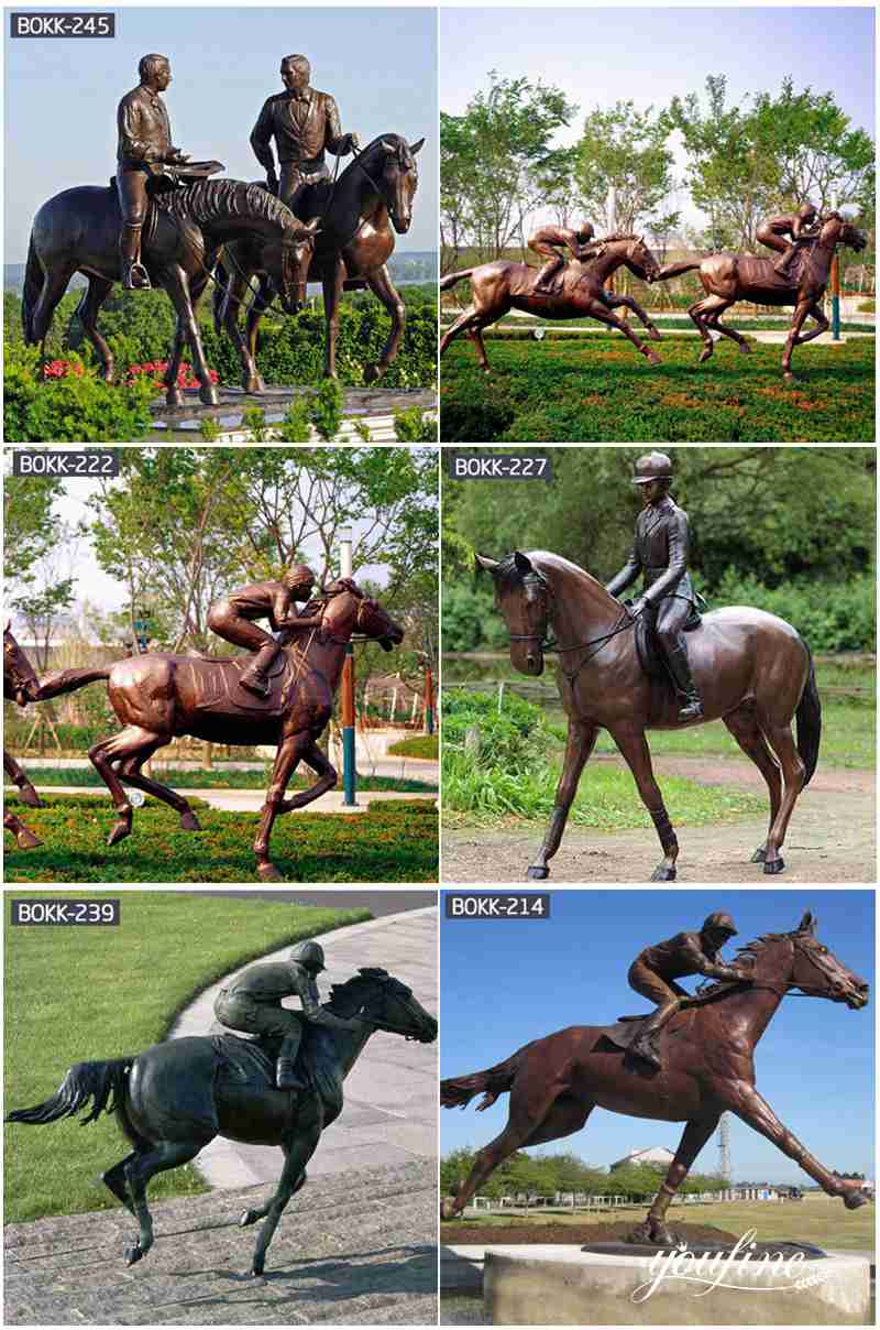 bronze equestrian statue - YouFine Sculpture (2)